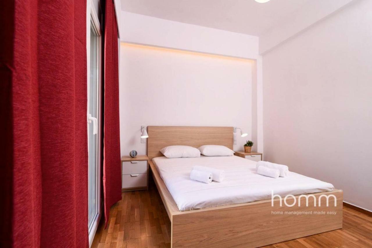 雅典45M² Renovated Flat In Neos Kosmos Roumpesi Str公寓 外观 照片
