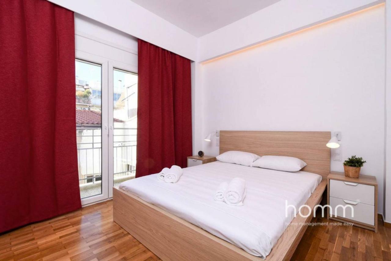 雅典45M² Renovated Flat In Neos Kosmos Roumpesi Str公寓 外观 照片