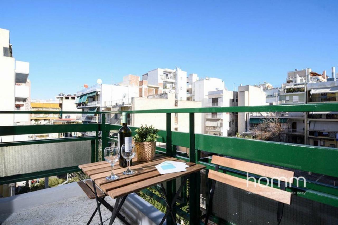 雅典45M² Renovated Flat In Neos Kosmos Roumpesi Str公寓 外观 照片