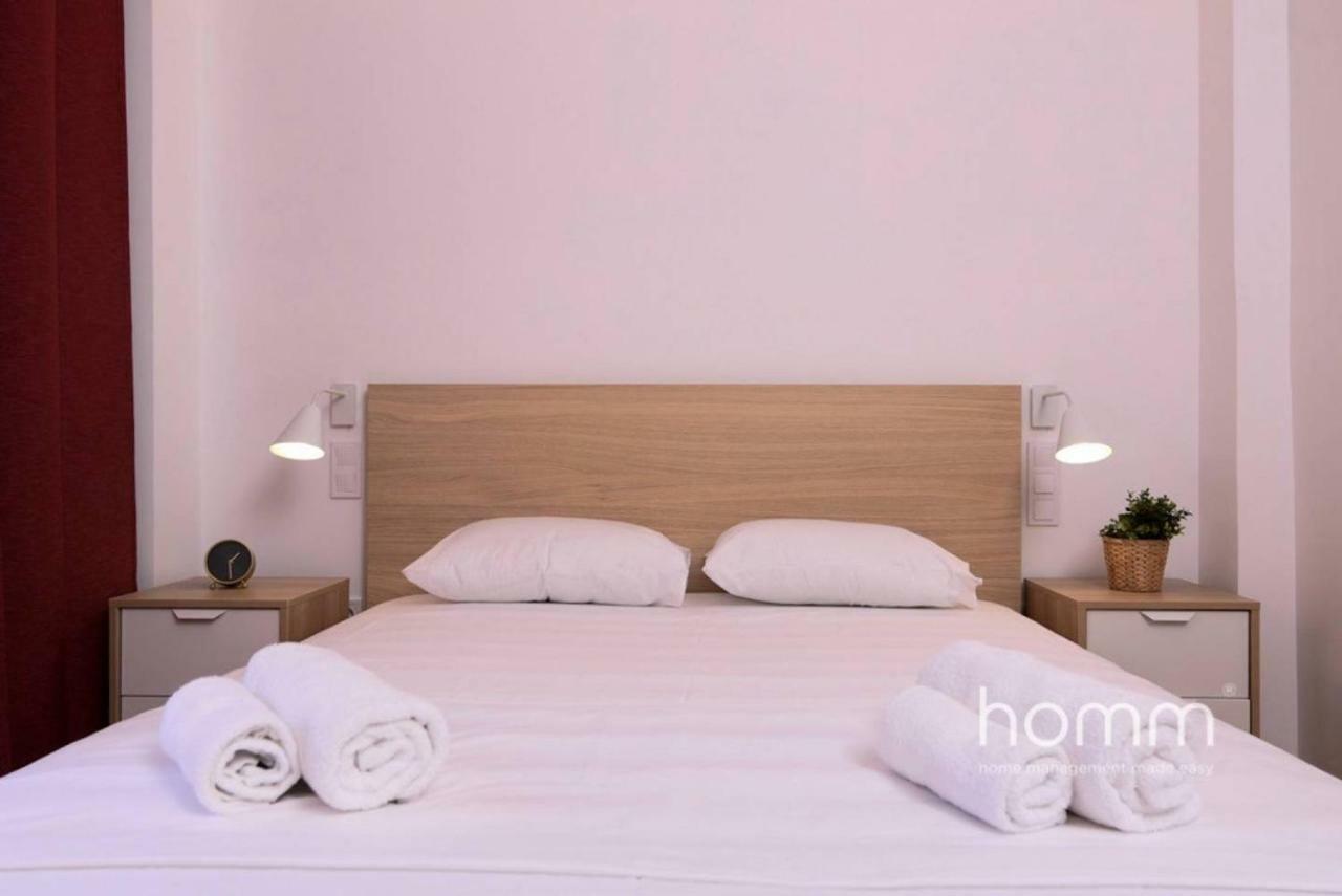 雅典45M² Renovated Flat In Neos Kosmos Roumpesi Str公寓 外观 照片