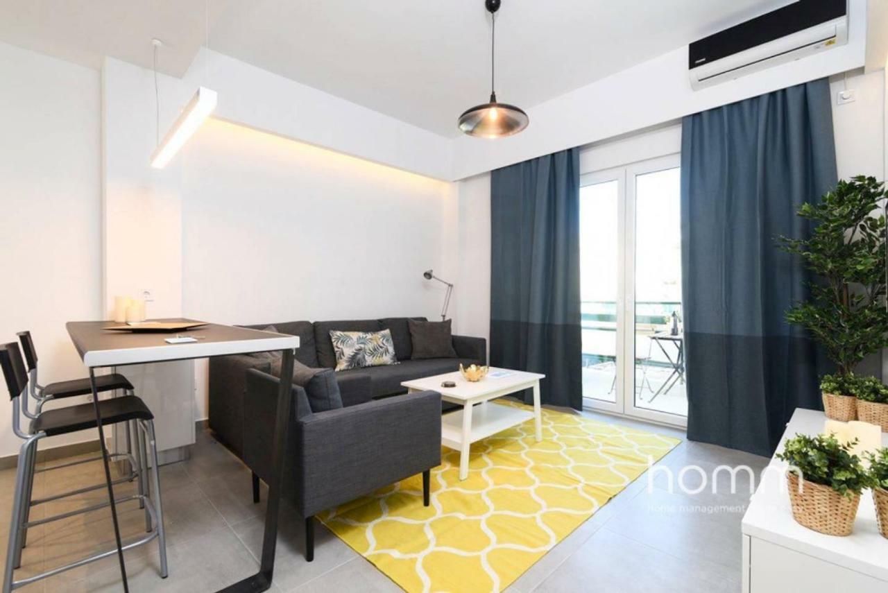 雅典45M² Renovated Flat In Neos Kosmos Roumpesi Str公寓 外观 照片