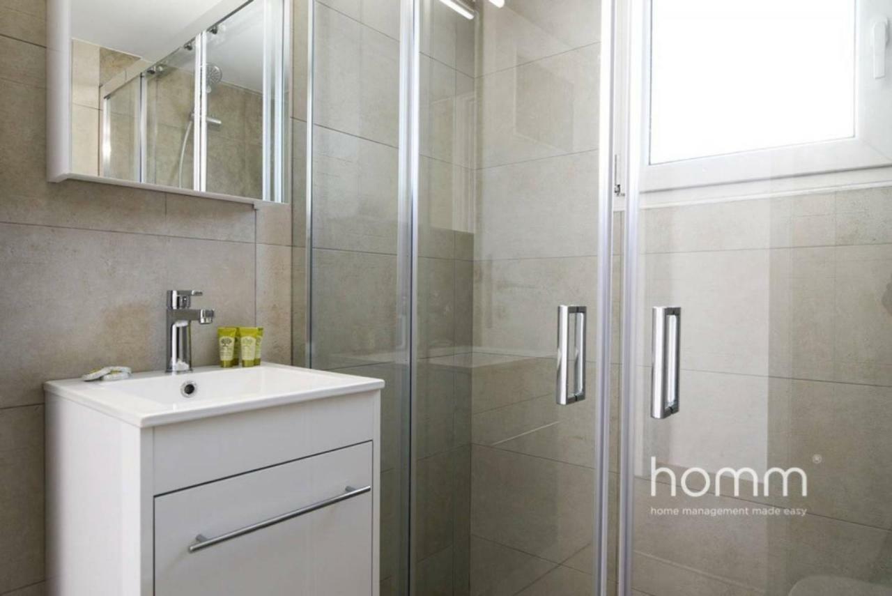雅典45M² Renovated Flat In Neos Kosmos Roumpesi Str公寓 外观 照片