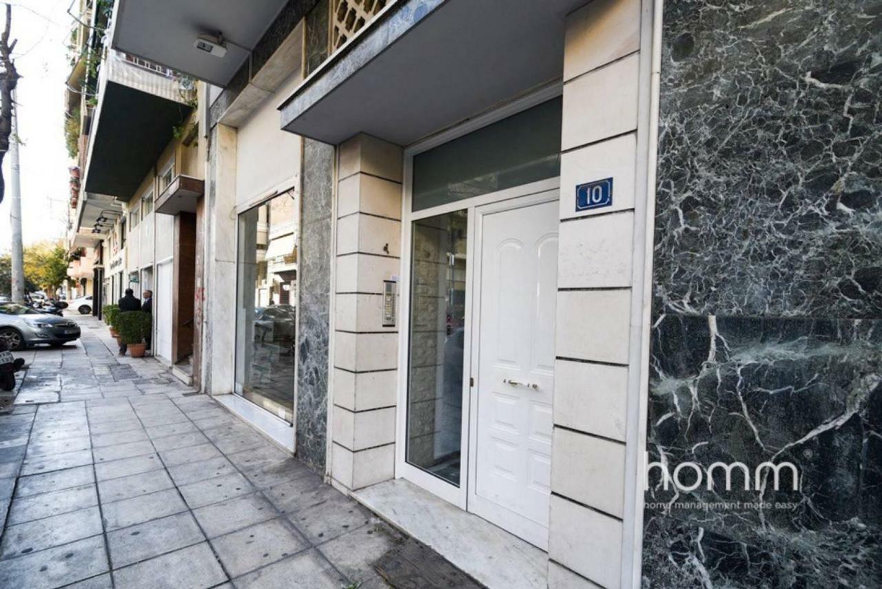 雅典45M² Renovated Flat In Neos Kosmos Roumpesi Str公寓 外观 照片