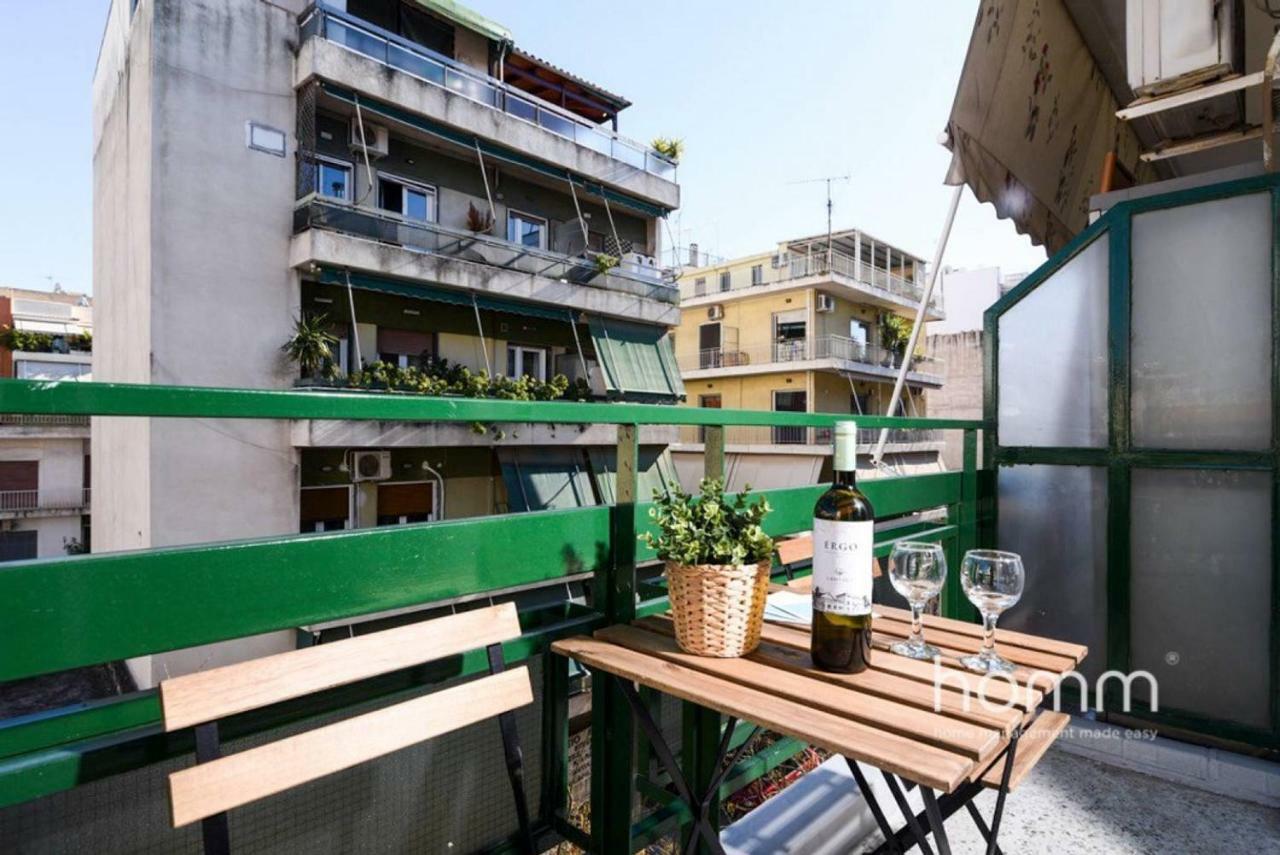 雅典45M² Renovated Flat In Neos Kosmos Roumpesi Str公寓 外观 照片